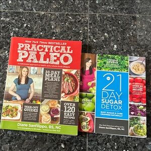 Practical Paleo and 21-Day Sugar Detox Books by Diane Sanfilippo